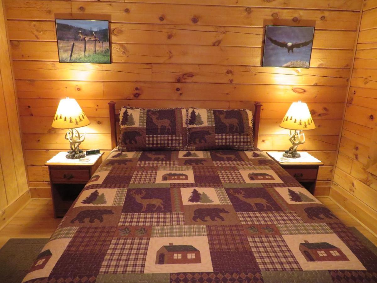 Misty Creek Log Cabins Maggie Valley Buitenkant foto