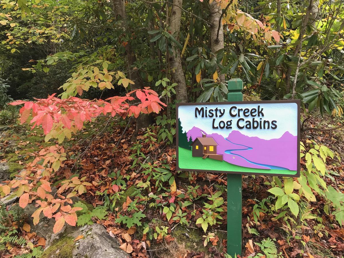 Misty Creek Log Cabins Maggie Valley Buitenkant foto